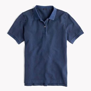 🆕 NWOT J.Crew Garment Dyed Pique Polo Shirt